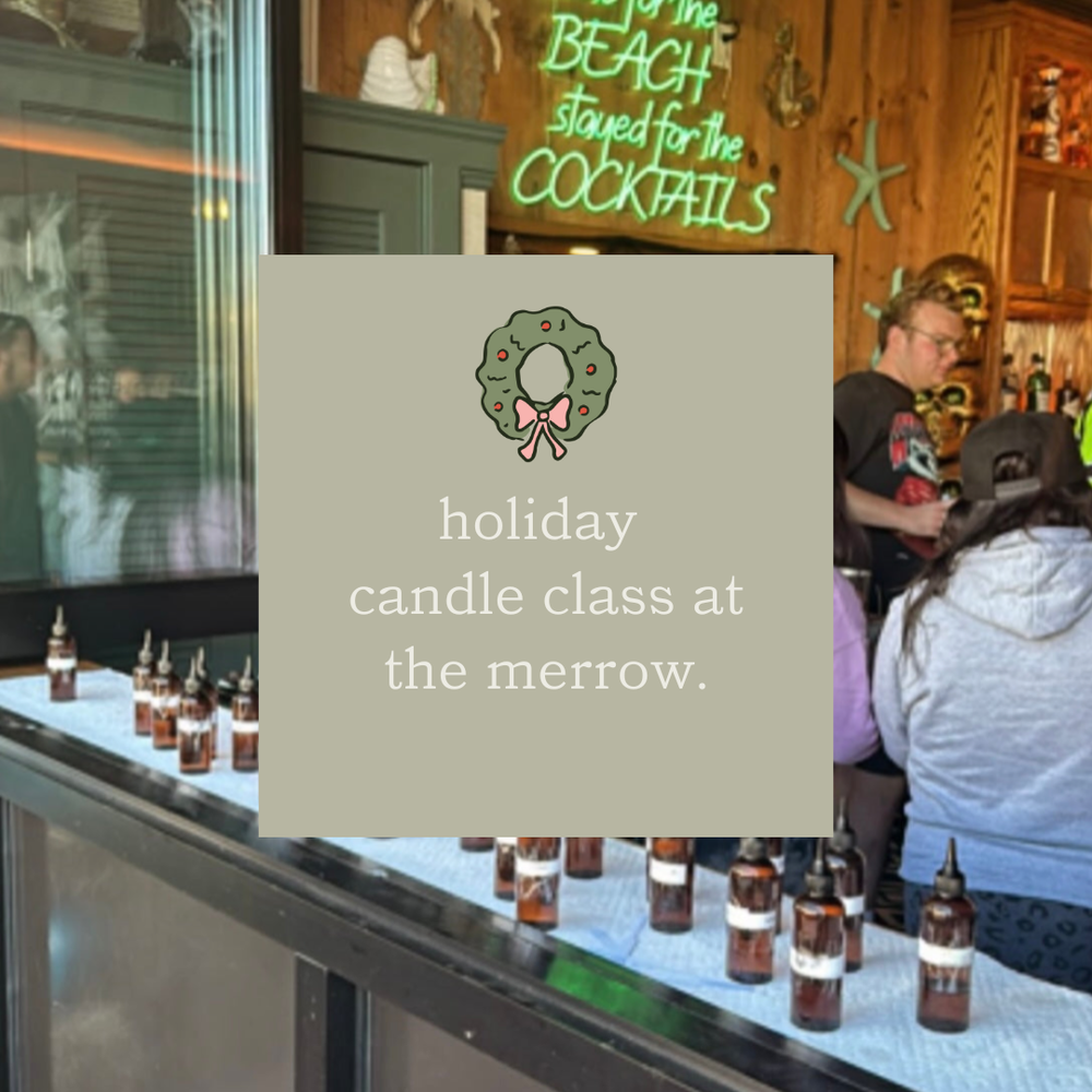 Candle Class at The Merrow on 11/15