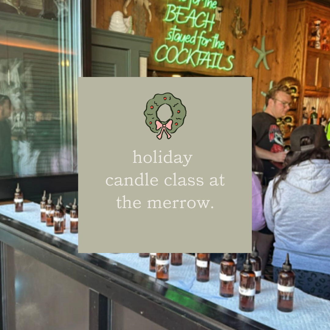 Candle Class at The Merrow on 11/15