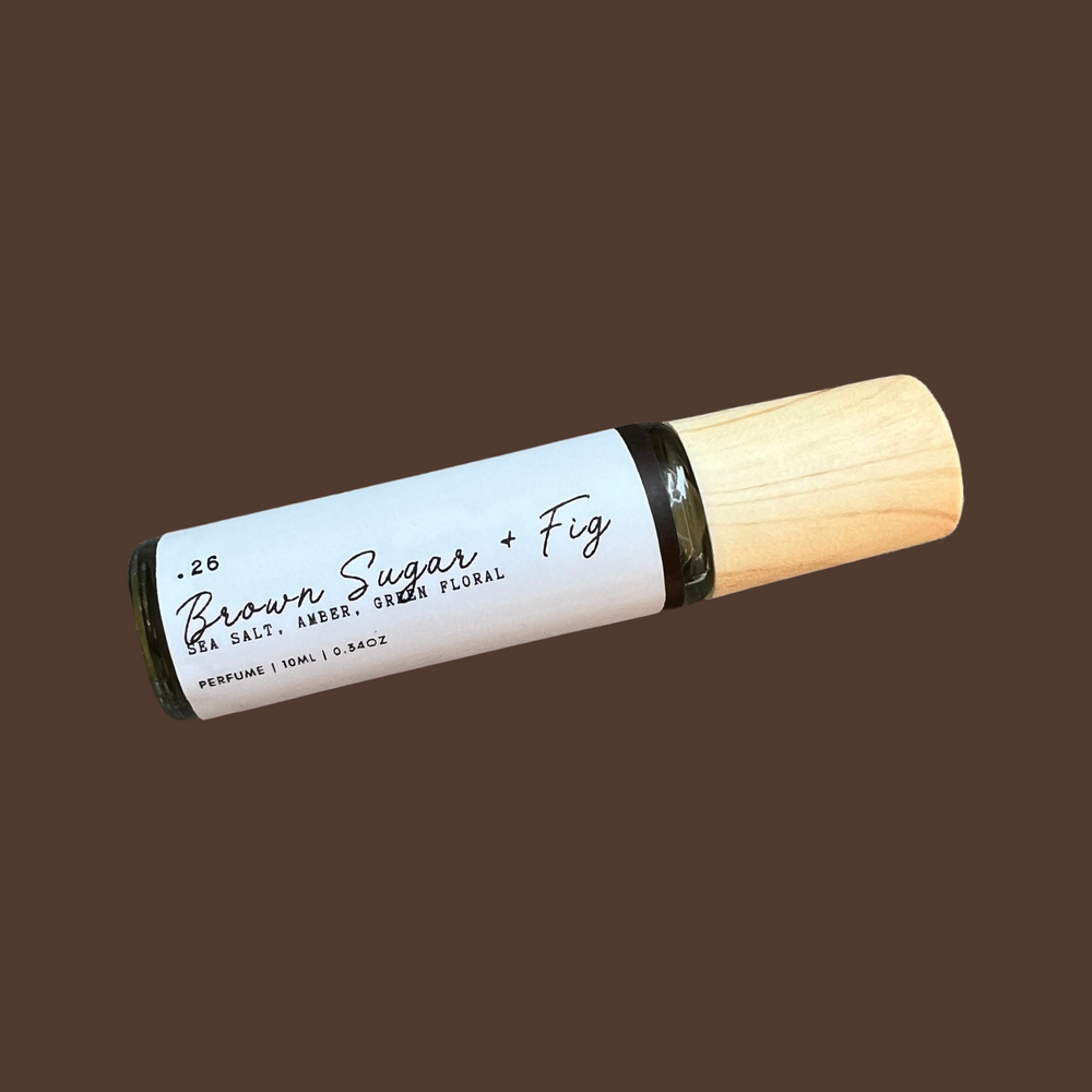 Brown Sugar + Fig Perfume Roller image 0