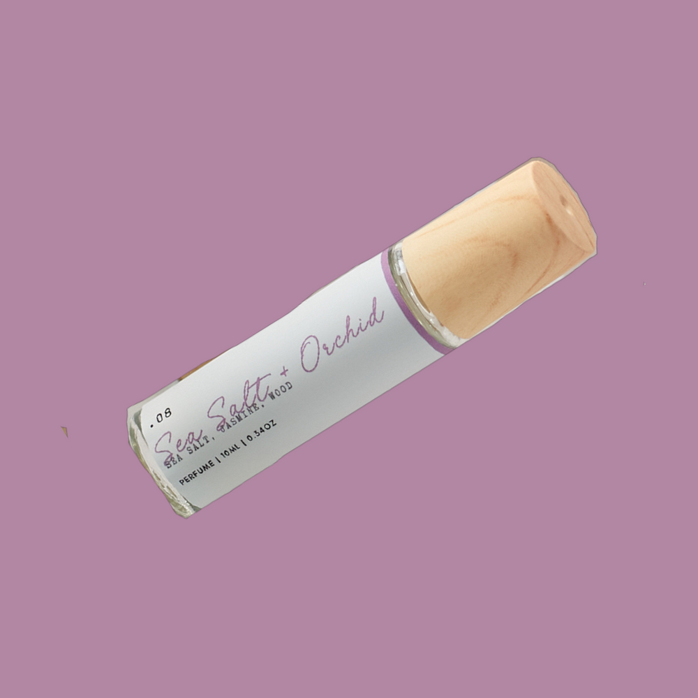 Sea Salt + Orchid Perfume Roller image 0