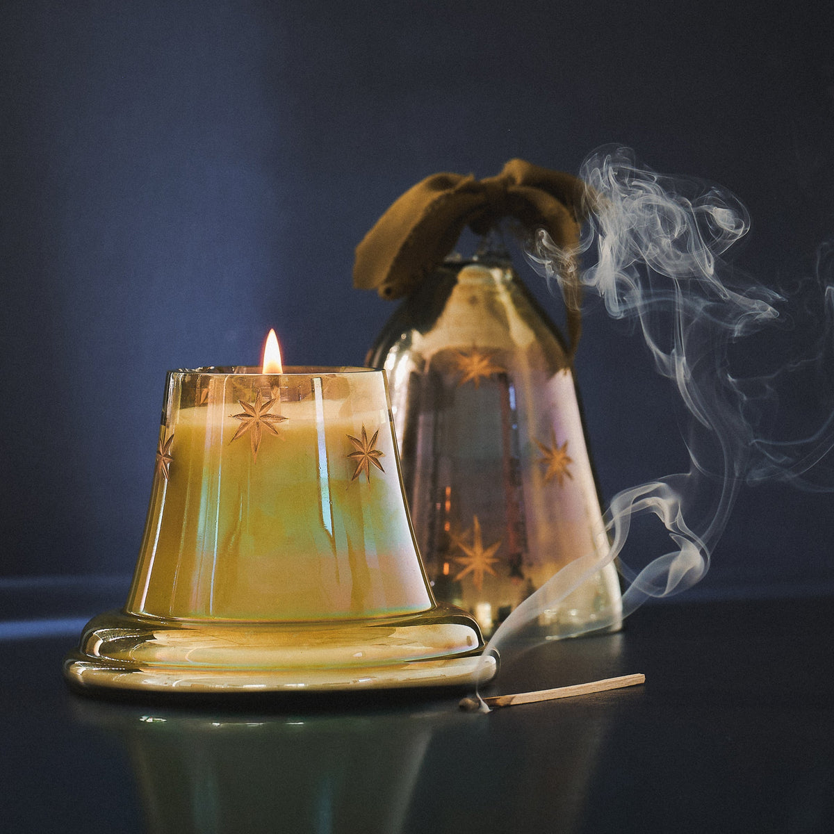 Evergreen Bell Candle