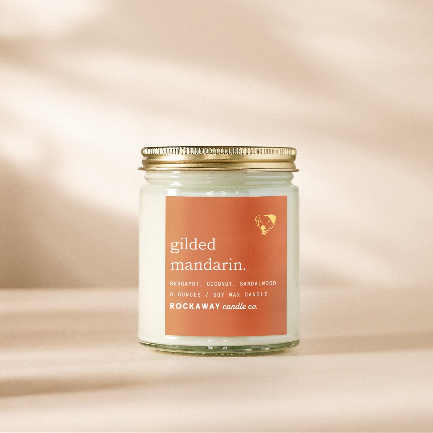 Gilded Mandarin 8oz Candle