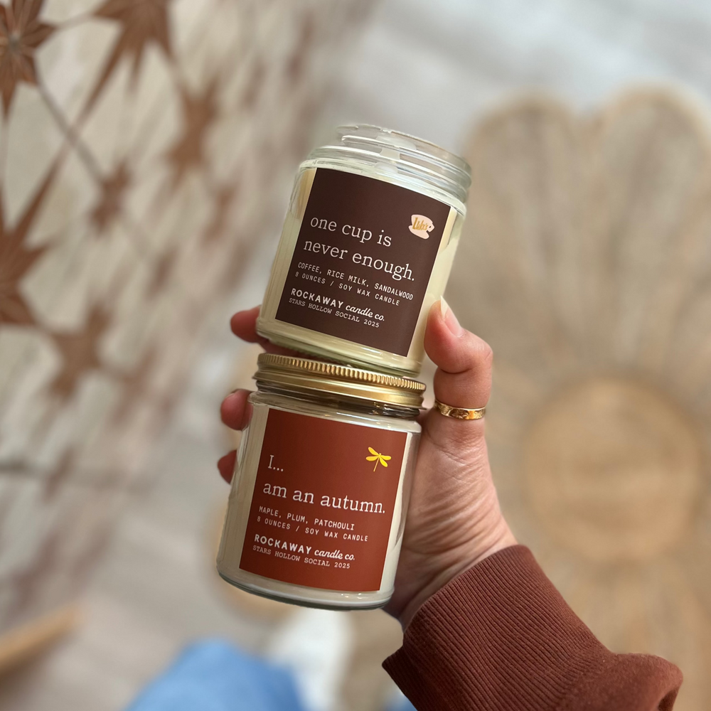 Gilmore Girls Inspired Candle Duo