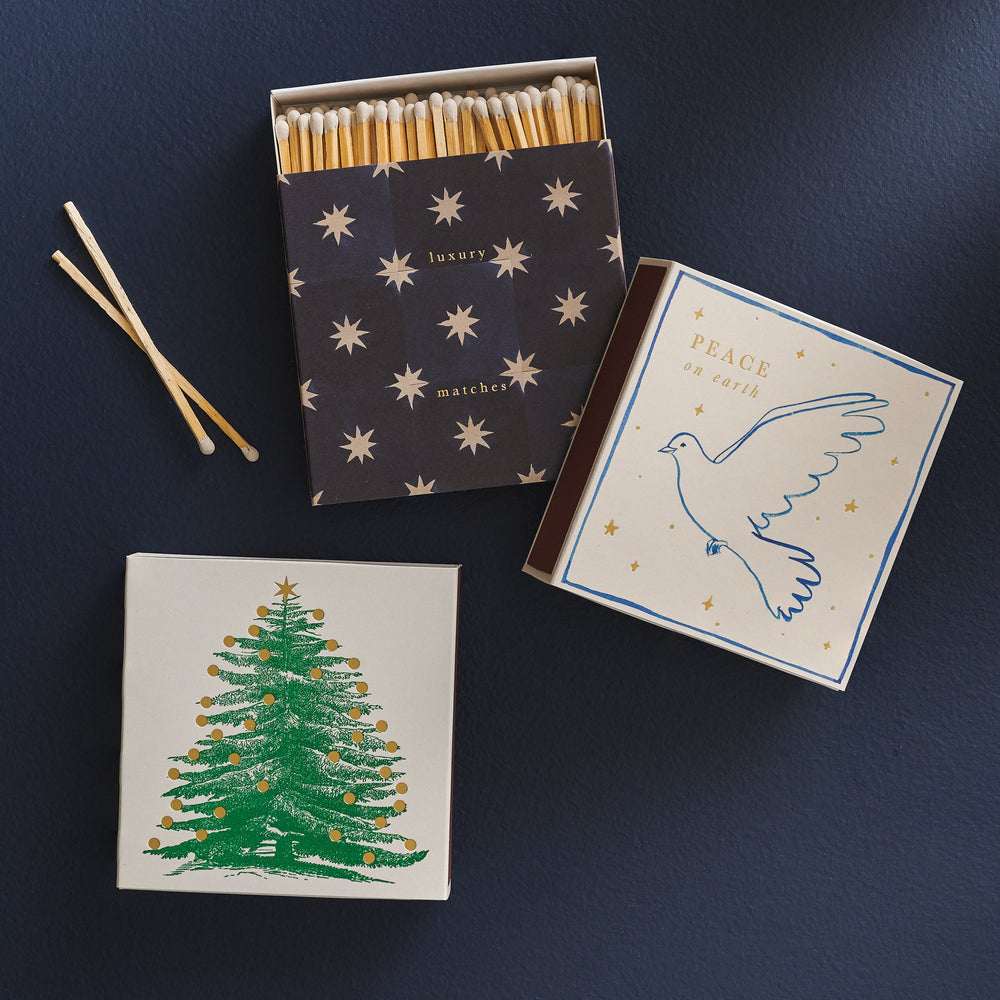 Navy Star Matchboxes